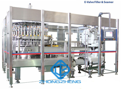 Cans Filling Machine With Volumetric E-valve System